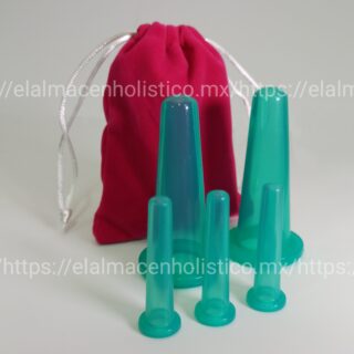KIT DE VENTOSAS FACIALES DE PLASTICO - 20304