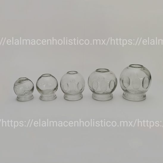 KIT VENTOSAS DE VIDRIO 5 PIEZAS CON HUELLA – 20309