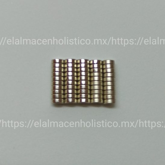 301 - IMAN DE NEODIMIO SIN FORRO 3x1 12000 G. (50 PIEZAS) - Image 3