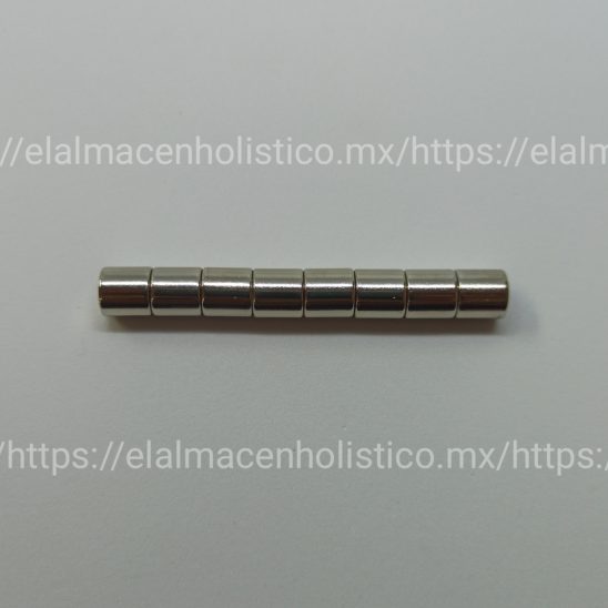 304 - IMAN DE NEODIMIO SIN FORRO 7x7 12000 G. (8 PIEZAS) - Image 5