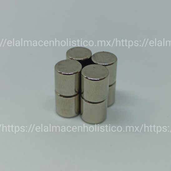 304 - IMAN DE NEODIMIO SIN FORRO 7x7 12000 G. (8 PIEZAS) - Image 2