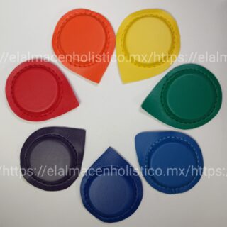 601 - KIT DE IMANES CHAKRAS - IMAN 54x8 6000 G.