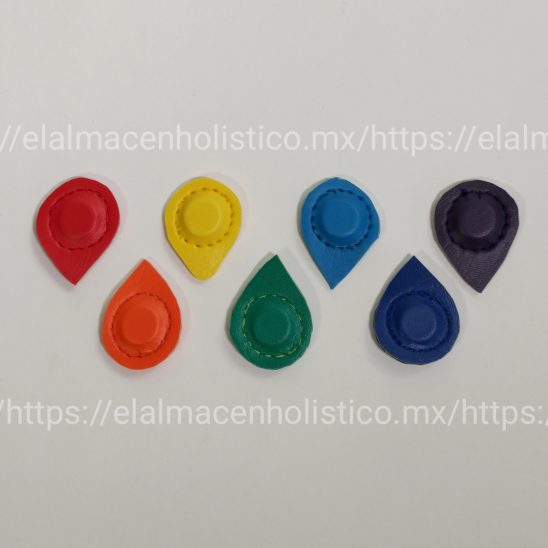 602 - KIT DE IMANES CHAKRAS - IMAN 15x5 2500 G.