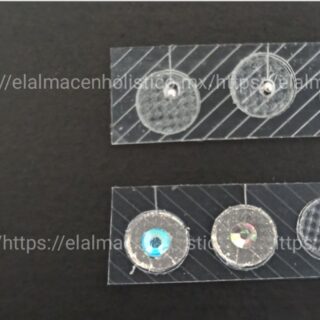 BALIN DECORADO PARCHE TRANSPARENTE (500 piezas) 70182