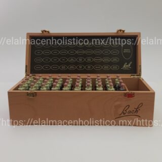 0 KIT DE FLORES DE BACH CON CAJA DE MADERA