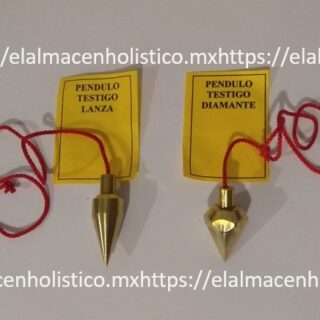 PENDULO DORADO CON TESTIGO CORDON ROJO - 90001