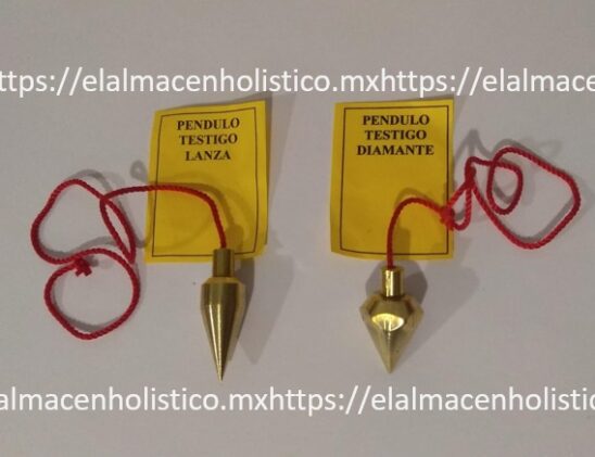 PENDULO DORADO CON TESTIGO CORDON ROJO - 90001