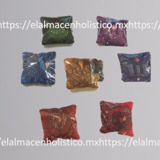COJIN HERBAL PARA CHAKRAS (7 PIEZAS)