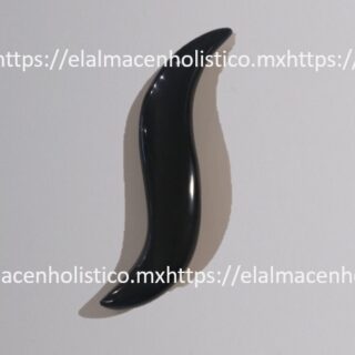 PIEDRA DE OBSIDIANA EN FORMA DE PICO DE TUKAN - 50563