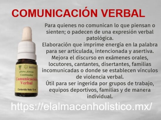 ELIXIR COMBINADO COMUNICACION VERBAL 13 ml