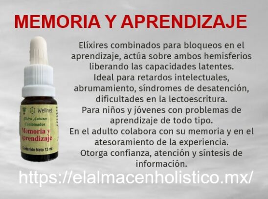 ELIXIR COMBINADO MEMORIA Y APRENDIZAJE 13 ml