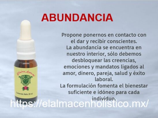 ELIXIR COMBINADO ABUNDANCIA 20 ml