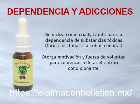 ELIXIR COMBINADO DEPENDENCIA Y ADICCIONES 20 ml