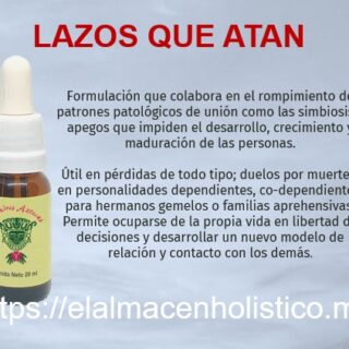 ELIXIR COMBINADO LAZOS QUE ATAN 20 ml