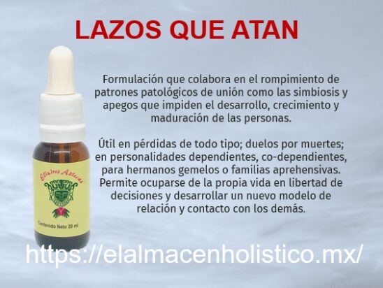 ELIXIR COMBINADO LAZOS QUE ATAN 20 ml