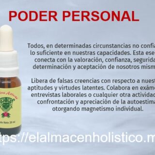ELIXIR COMBINADO PODER PERSONAL 20 ml